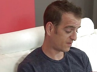 Tranny cheerleader Kylie Maria is sucked and gets assbanged